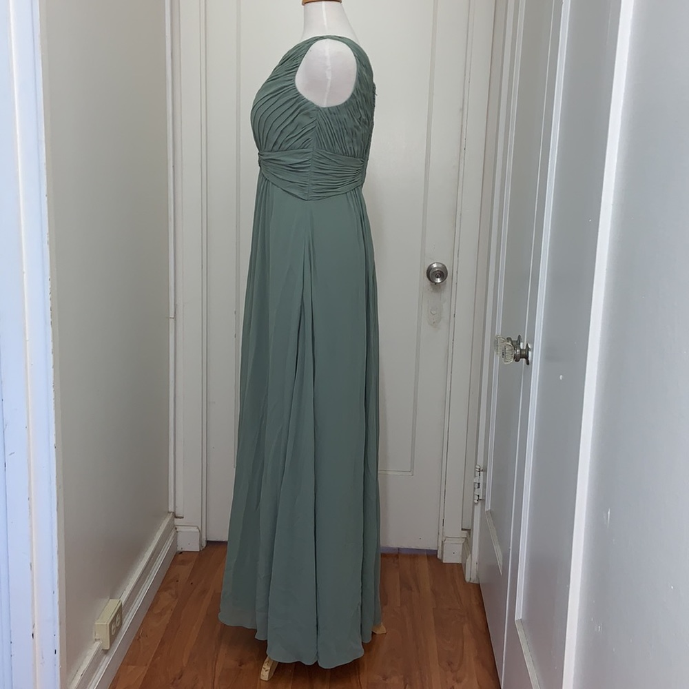 NWT Mori Lee by Madeline Gardner One Shouldered Gown - Picture 3 of 7